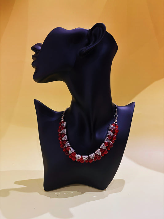 Red Statement Necklace