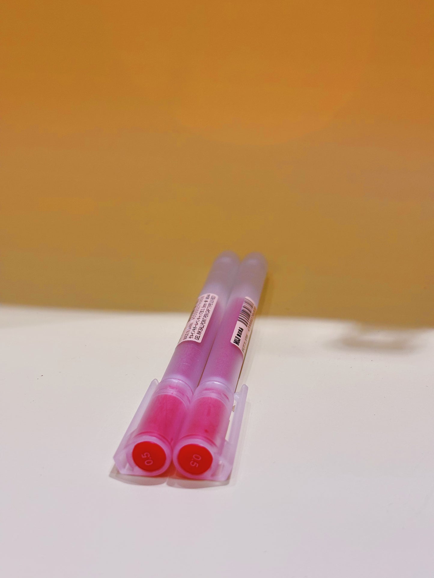 Red Muji Pen