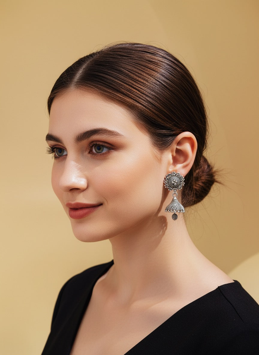 Celeste Bloom Drop Earrings
