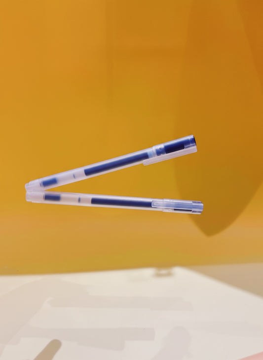 Blue Muji Pen