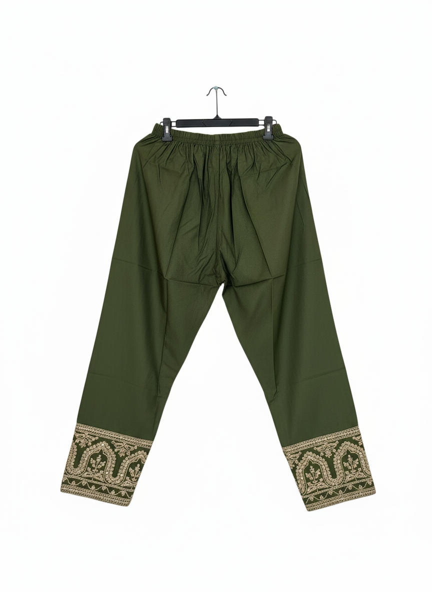 Seaweed green kurta set