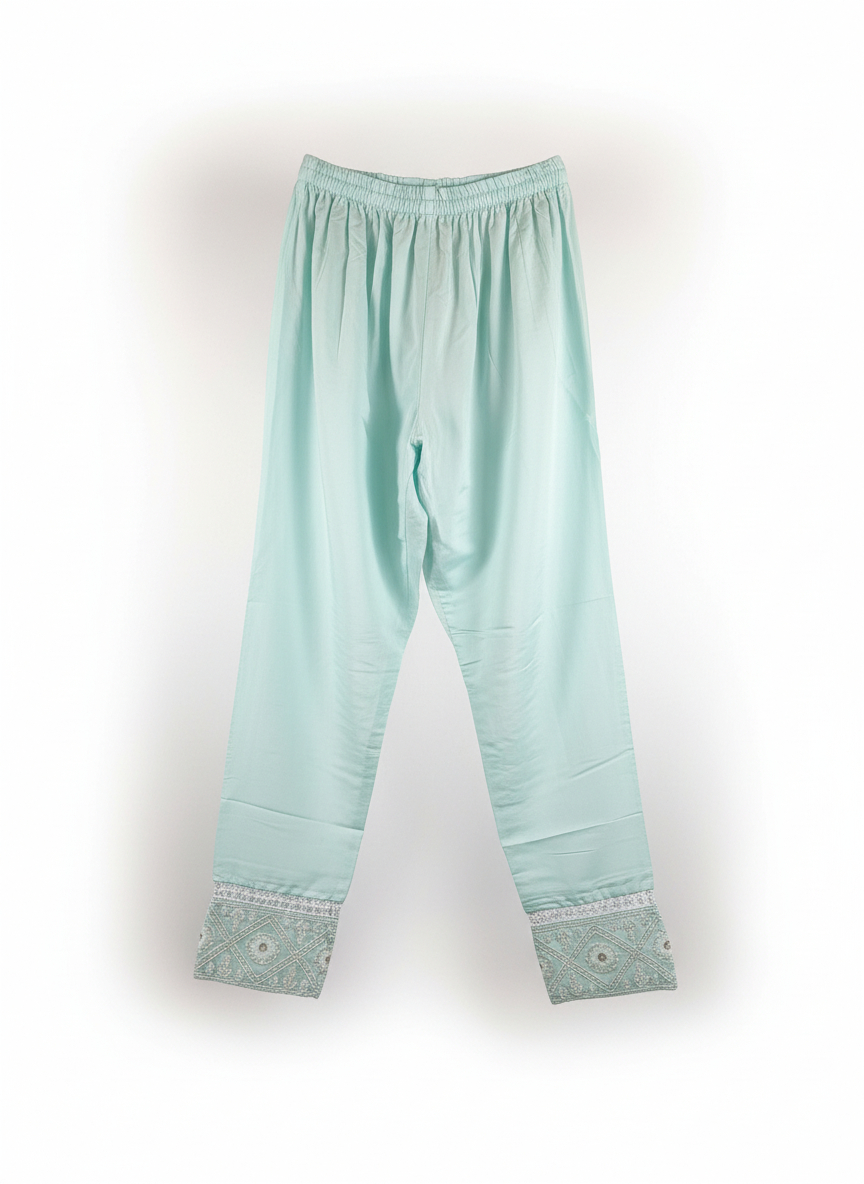 Powder blue kurta set