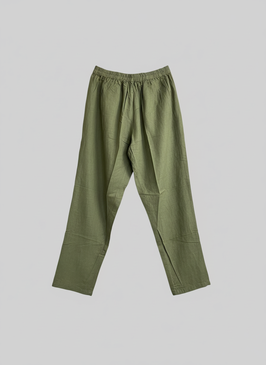 Olive Bloom Floral Chiffon Suit Set