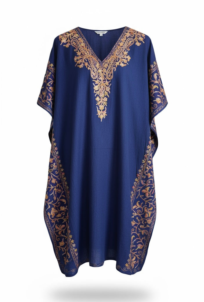 Blue & Brown Kaftan