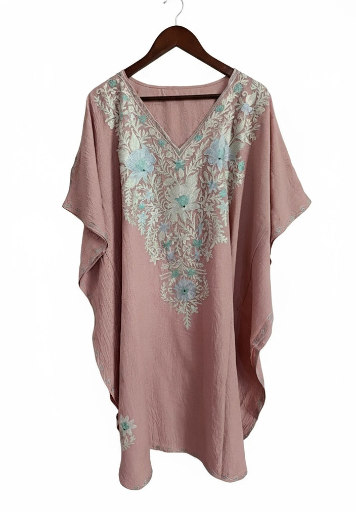 Pink and White Kaftan